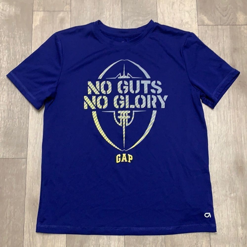 Boys GapFit “No Guts‎ No Glory” Shortsleeve T-Shirt